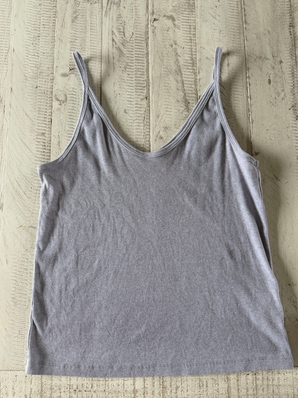 Universal Thread Light Gray Scoop Neck Camisole
